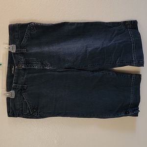 Eddie Bauer Blue Denim Bermuda Shorts Size 10
